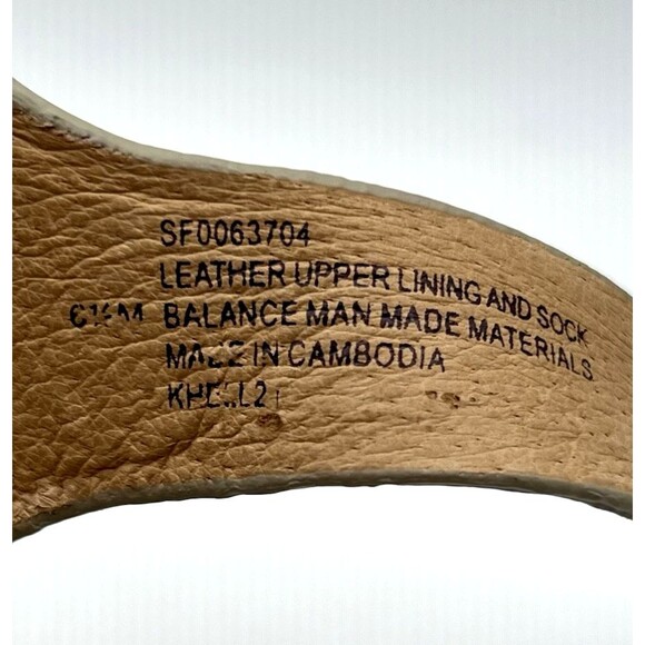 Metallic Gold Leather Comfort Sandals Sofft Garin Wedge Day to Night Sz 6.5 M - Picture 13 of 13